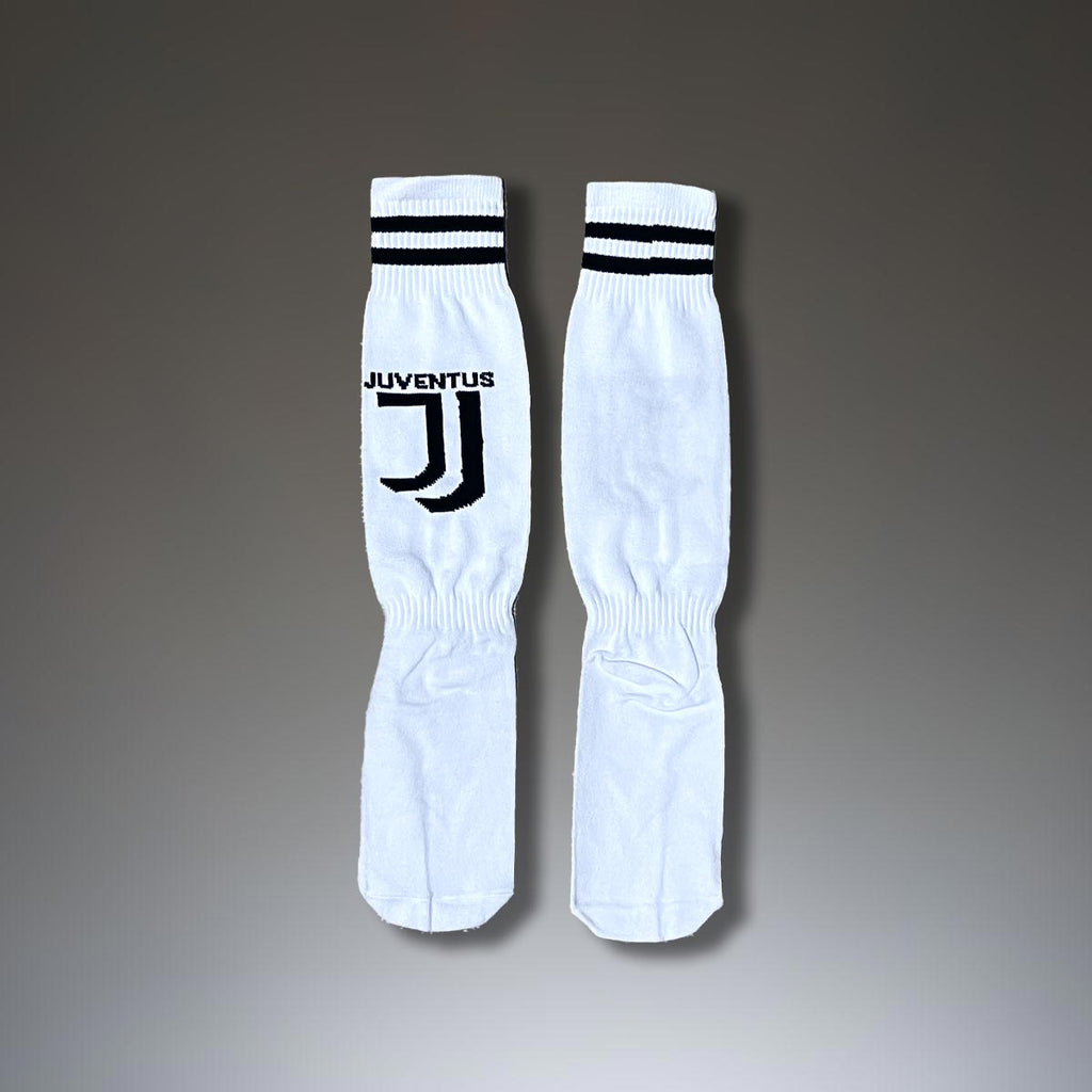 Dětské fotbalové štulpny, Juventus. Bílé