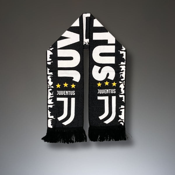 Žakárová pletená šála Juventus