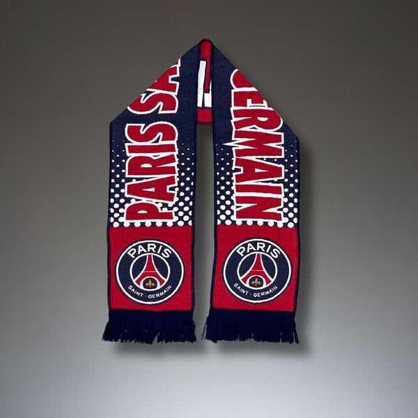 Žakárová pletená šála PSG