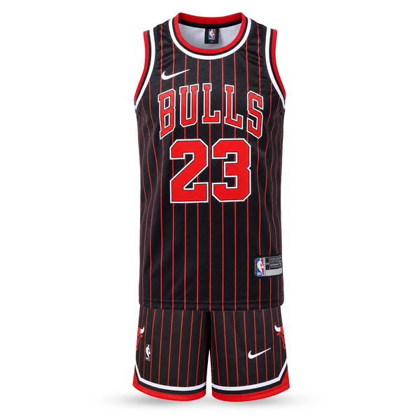 Dětská basketbalová souprava, černá, Chicago Bulls, Jordan