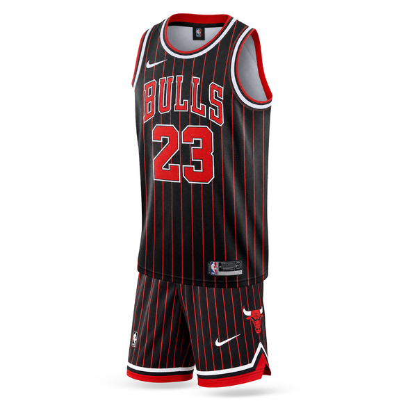 Dětská basketbalová souprava, černá, Chicago Bulls, Jordan