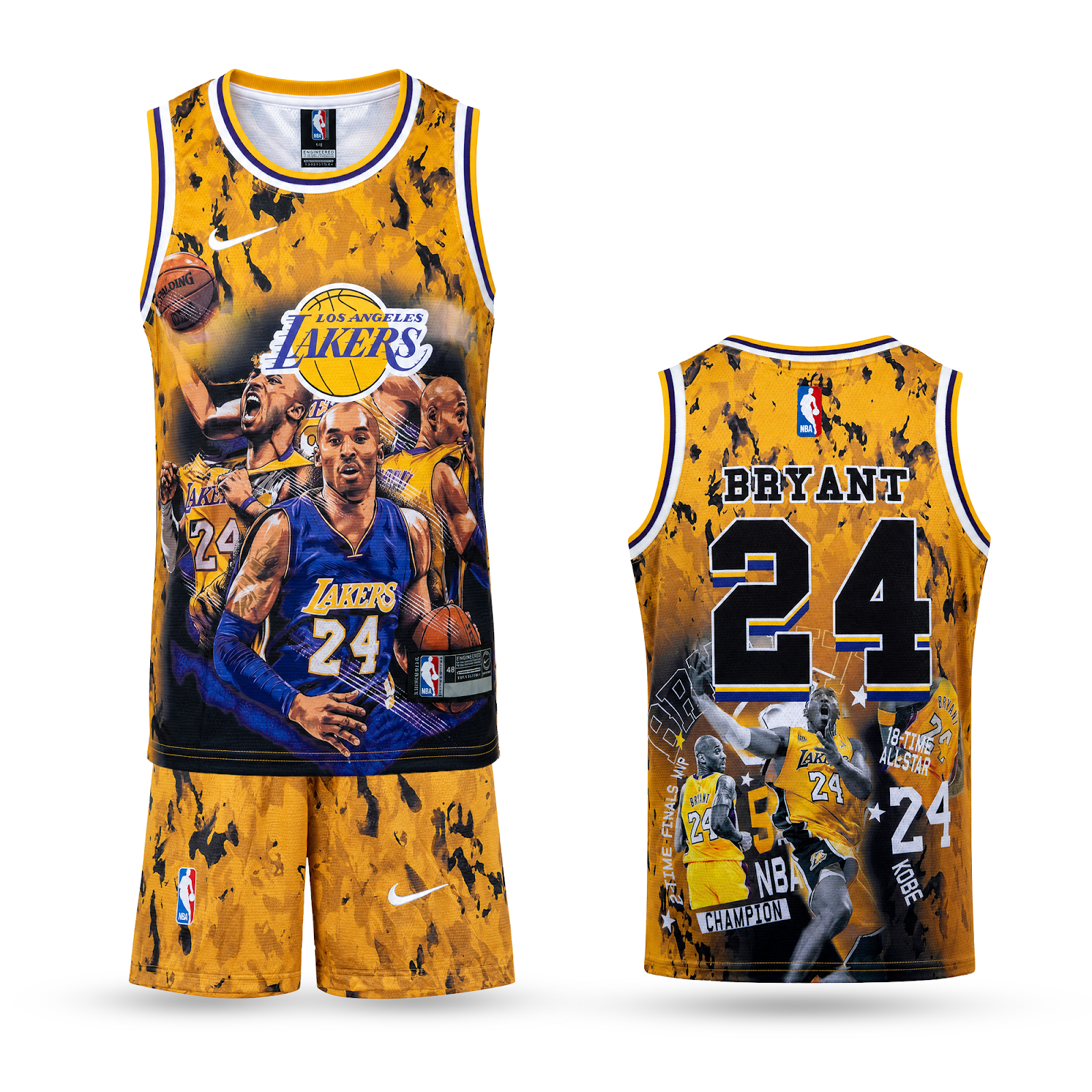 Dětská basketbalová souprava, LA Lakers, Bryant. Speciální edice.