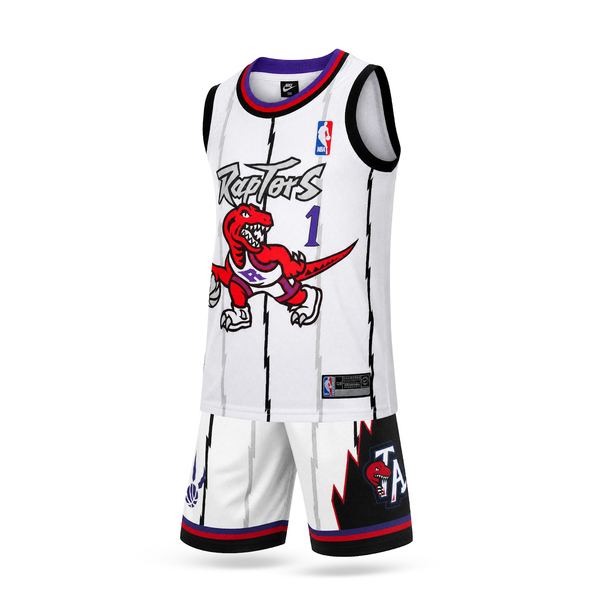 Toronto Raptors Dětský Retro Basketbalový Komplet, McGrady. Retro