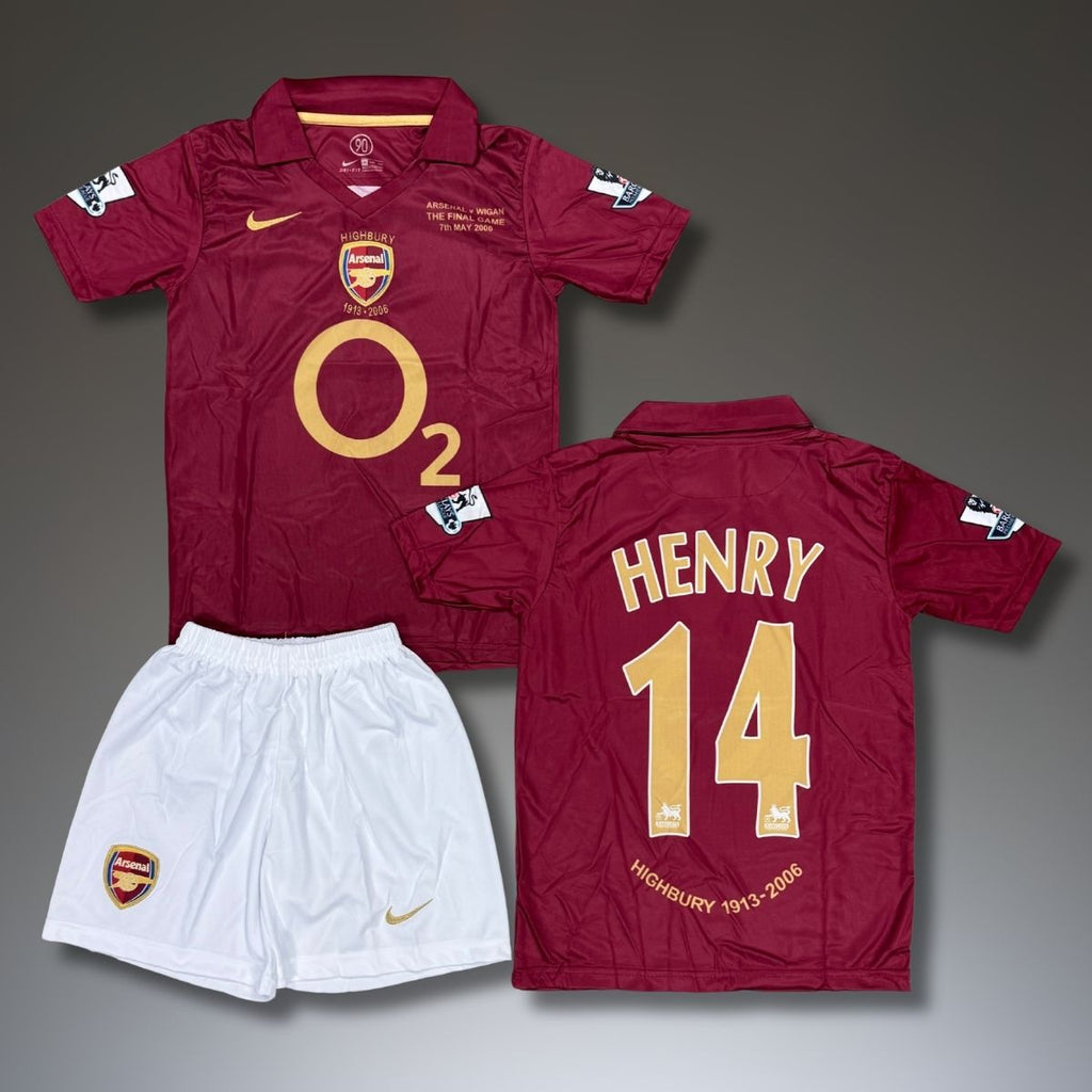 Dětská souprava Arsenal, Henry. CL finále 2006