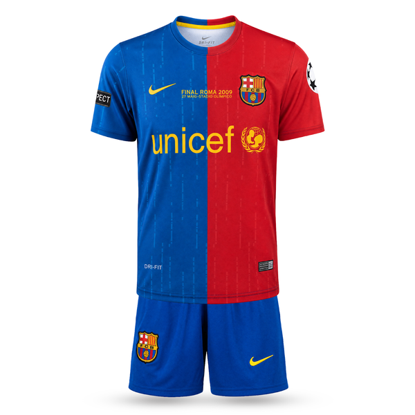 Dětská souprava Barcelona, Messi. Finále CL 2009