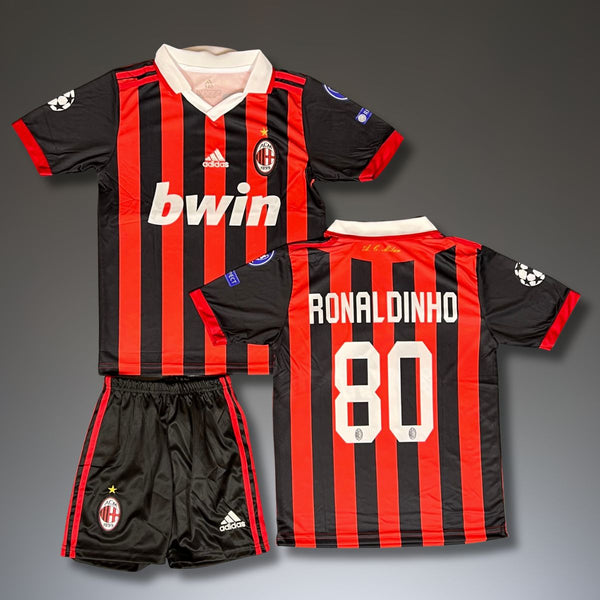 AC Milán Dětský Klasický Fotbalový Komplet, Ronaldinho. 2009