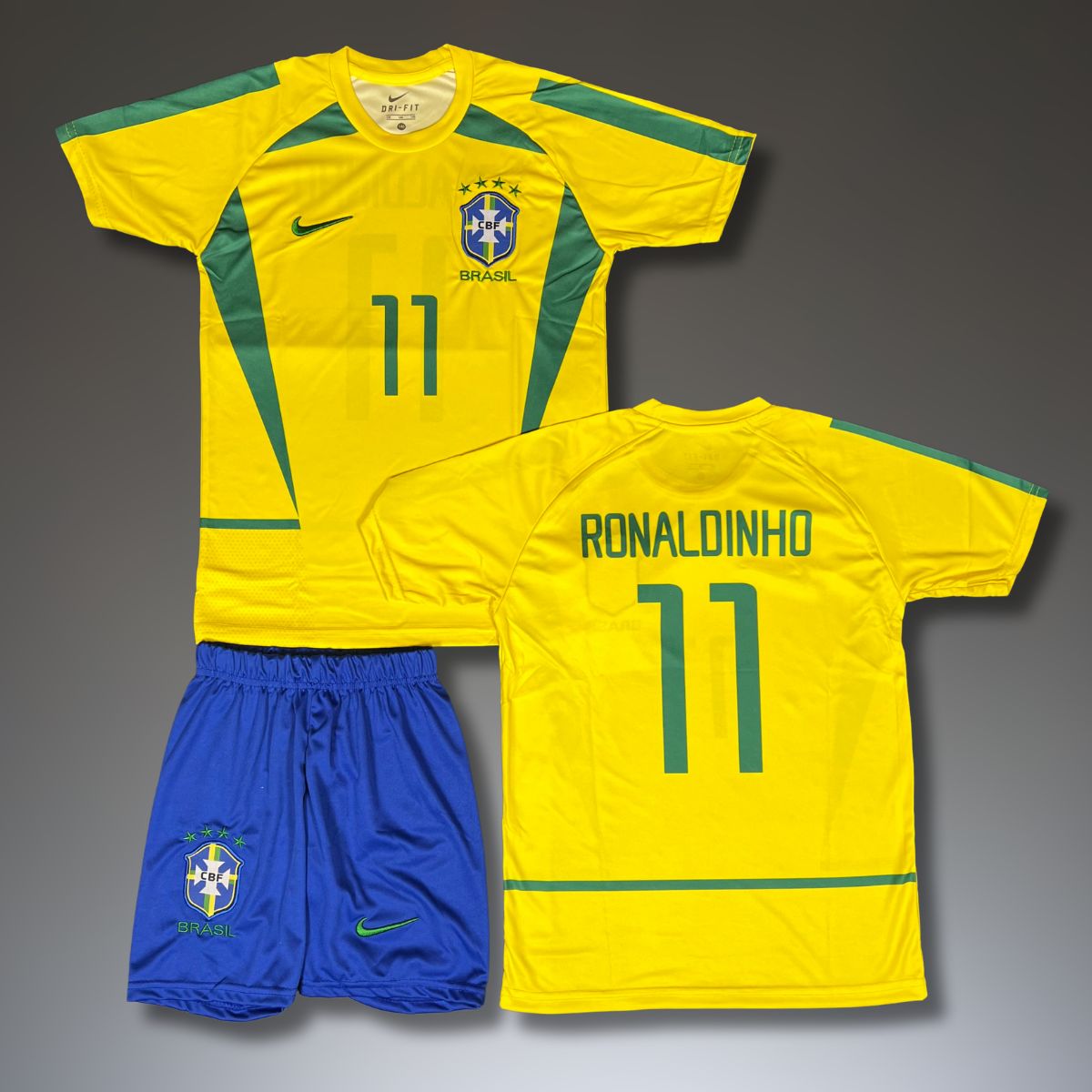 Dětská souprava Brazílie, Ronaldinho. MS 2002