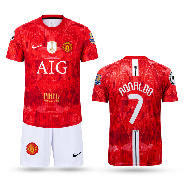 Manchester United Dětský Klasický Fotbalový Komplet, Ronaldo. 2008 CL Final 2nd Edition