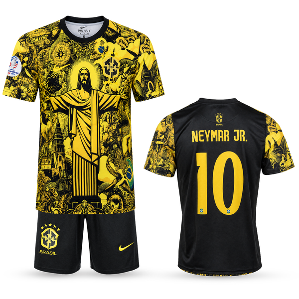 Dětská souprava Brazílie, žlutá, Neymar Jr. Speciální edice