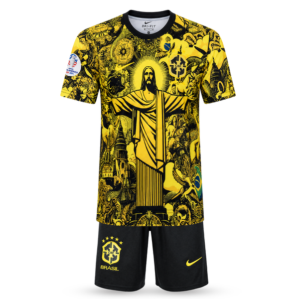 Dětská souprava Brazílie, žlutá, Neymar Jr. Speciální edice