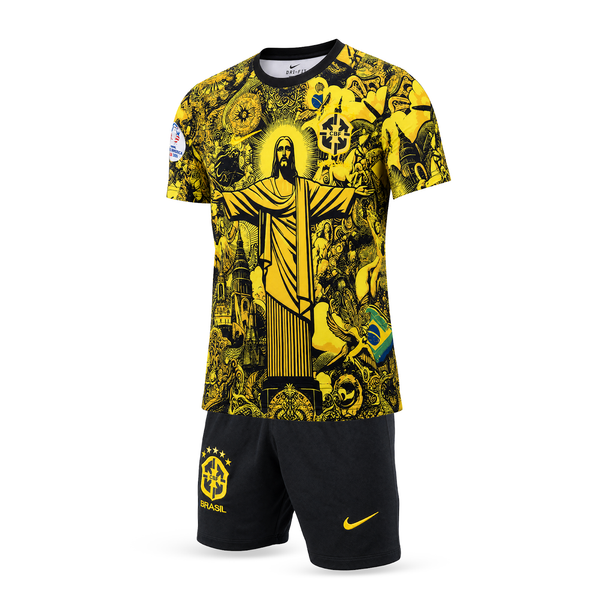 Dětská souprava Brazílie, žlutá, Neymar Jr. Speciální edice