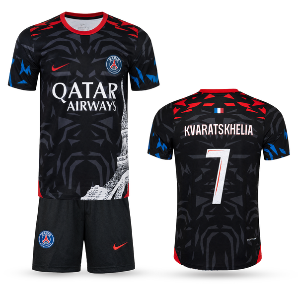 Dětská souprava PSG, Kvaratskhelia. Speciální edice 24/25