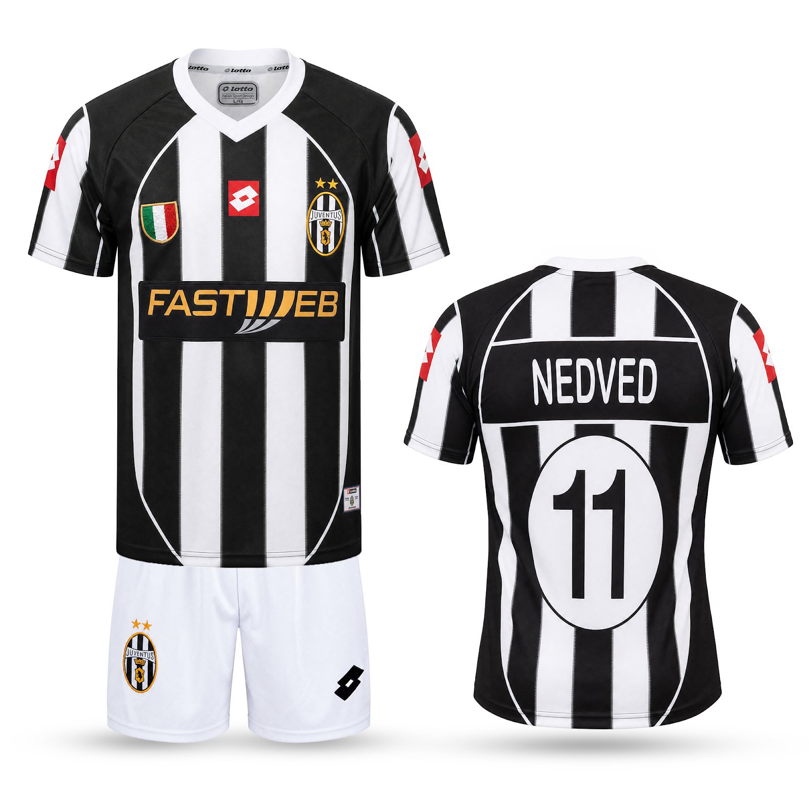 Dětská souprava Juventus, Nedvěd. Classic 01/02