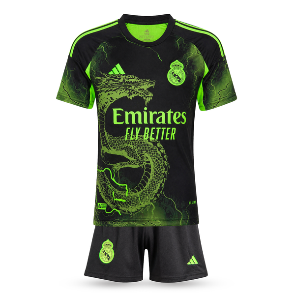 Dětská fluorescenční souprava Real Madrid, Bellingham. Neonová zelený drak edice 2025