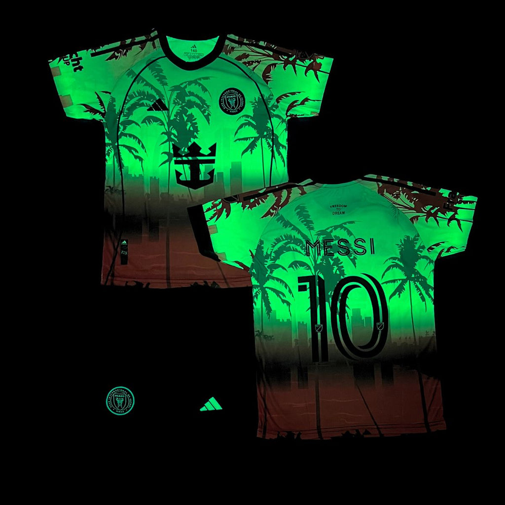 Dětská fluorescenční souprava Inter Miami, Messi. Neonová edice 2025