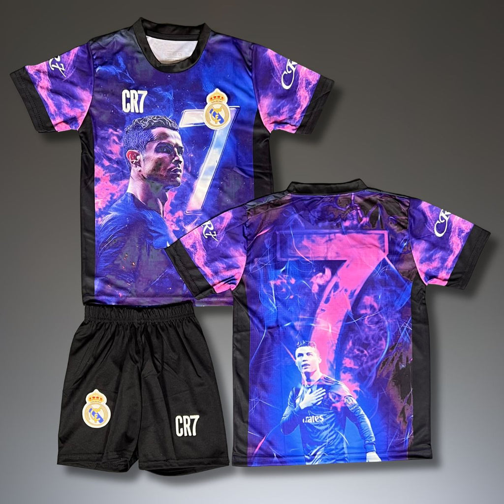 Dětská souprava, modrá, Real Madrid, Ronaldo. Speciální edice CR7