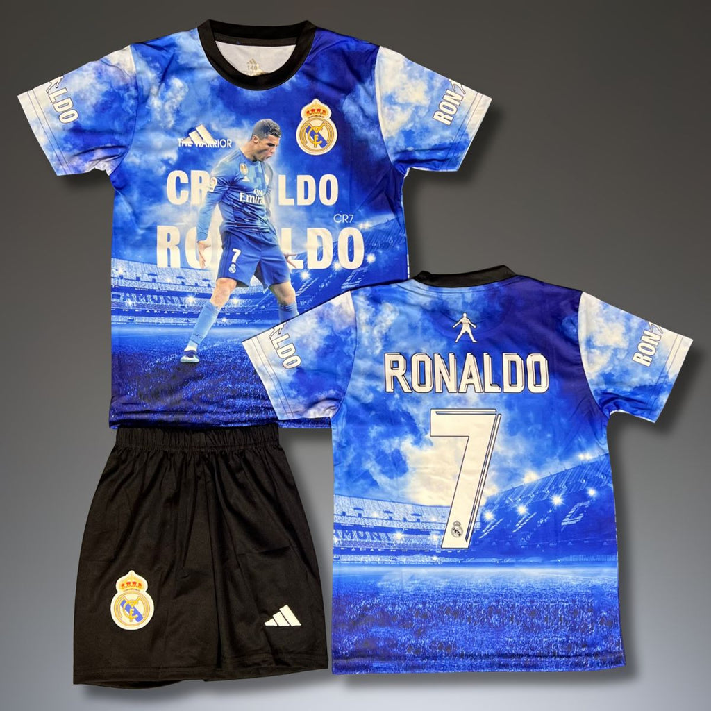 Dětská souprava, modrá, Real Madrid, Ronaldo. Speciální edice Christiano