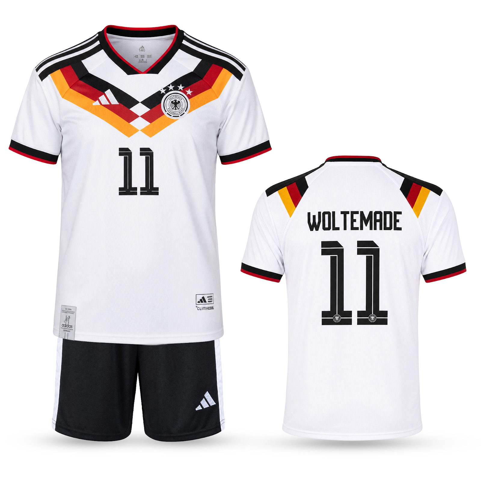 Germany Kids Football Kit, Woltemade. WC 2026