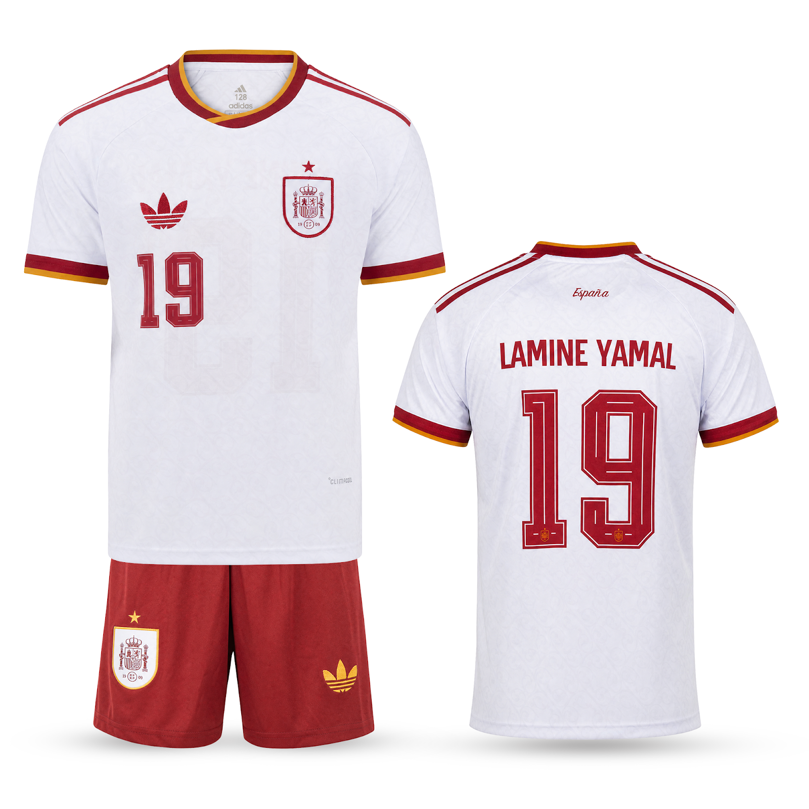 Španělsko Dětský Venkovní Fotbalový Komplet, Jamal. WC 2026