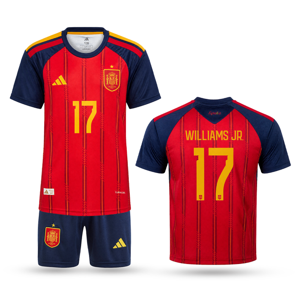 Španělsko Dětský Fotbalový Komplet, Williams. World Cup 2026