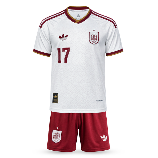 Španělsko Dětský Venkovní Fotbalový Komplet, Williams. World Cup 2026