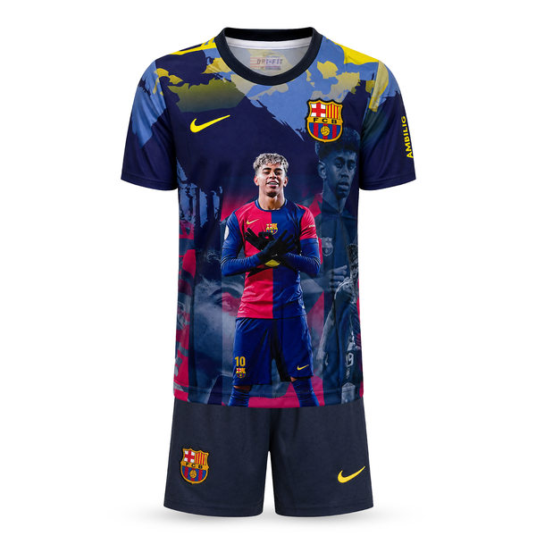 Barcelona Dětský Fotbalový Komplet, Yamal. Yamal Edition