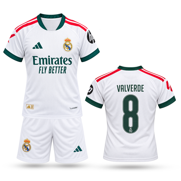Real Madrid Dětský Fotbalový Komplet, Valverde. 26/27
