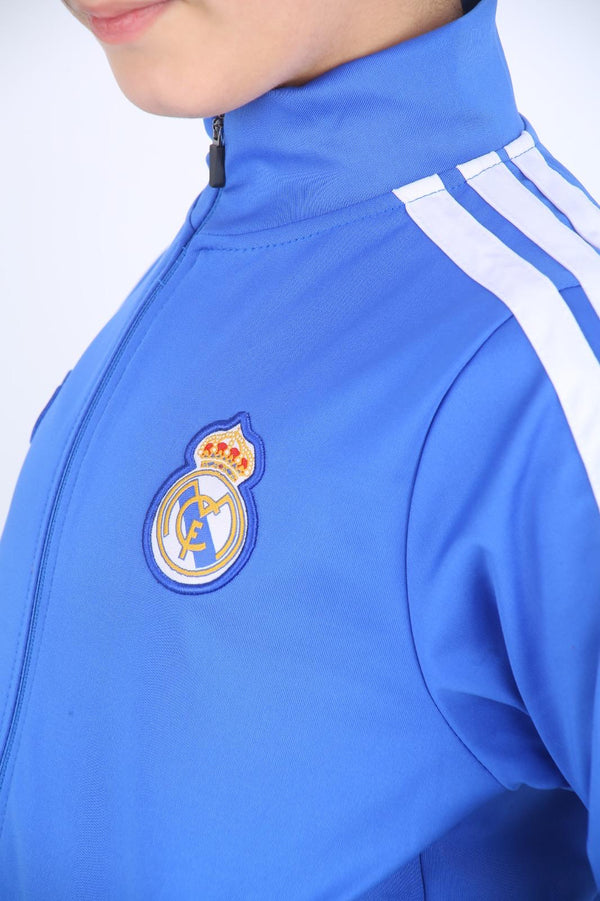 Real Madrid Kids Tracksuit. 25/26, Blue