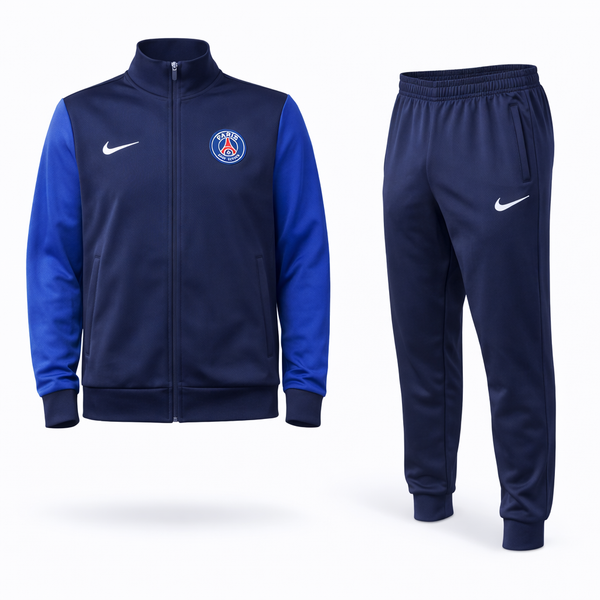 PSG Kids Tracksuit. 25/26, Dark Blue