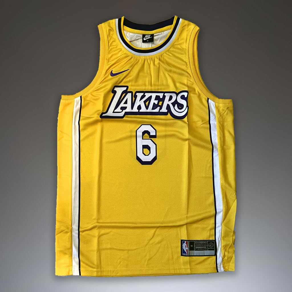 Pánský žlutý dres Los Angeles Lakers, James