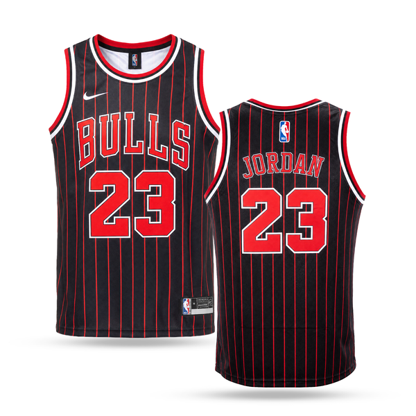 Pánský fialový dres Chicago Bulls, Jordan, černý