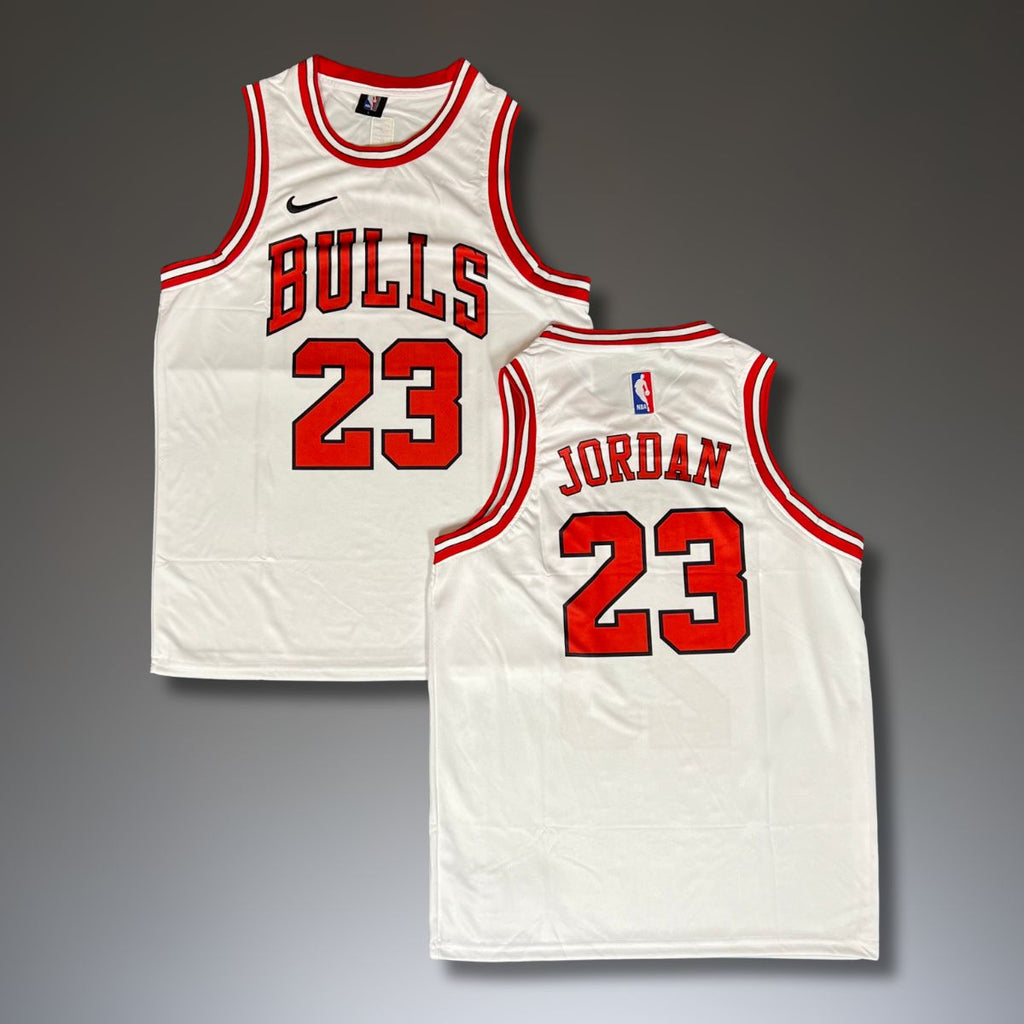 Pánský fialový dres Chicago Bulls, Jordan, bílý
