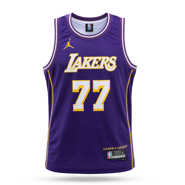 LA Lakers Pánský Basketbalový Dres, Dončič. Purple