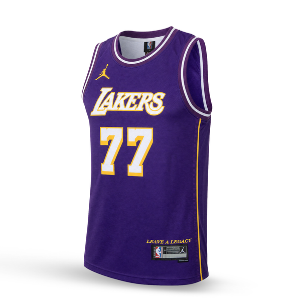 LA Lakers Pánský Basketbalový Dres, Dončič. Purple