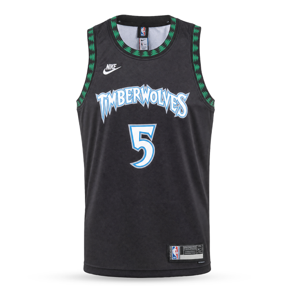 Minnesota Timberwolves Pánský Retro Basketbalový Dres, Edwards. Retro Hardwood Classics, Tmavě Modrý