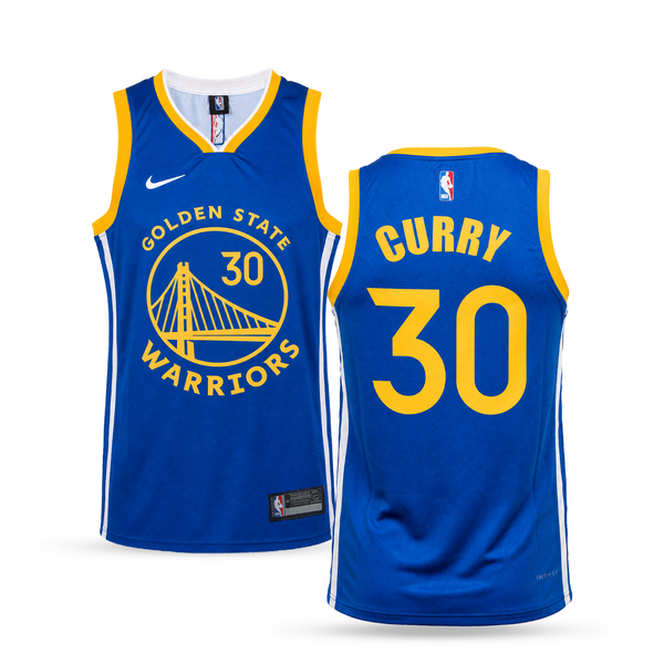 Golden State Warriors Pánský Basketbalový Dres, Curry. Modrý