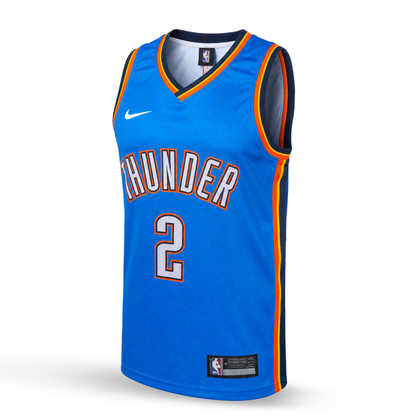 Oklahoma City Thunder Pánský Basketbalový Dres, Alexander. Modrá