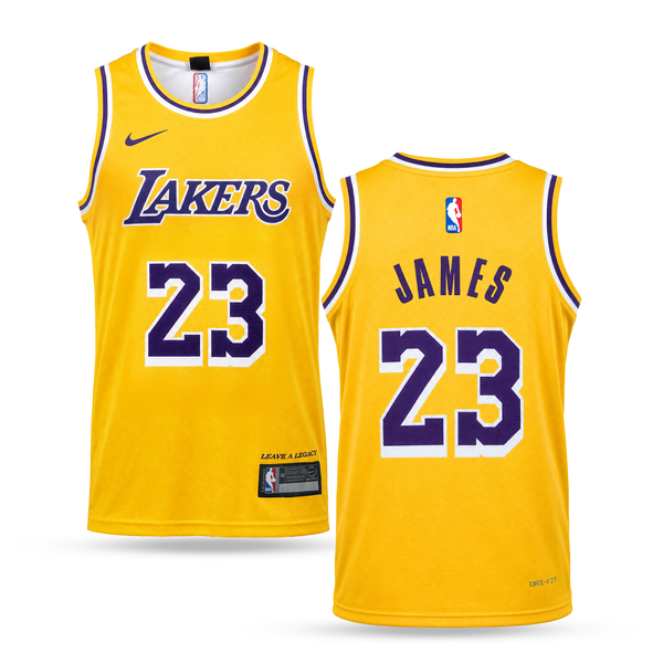 LA Lakers Basketbalový Dres, James. 26/27, Žlutý
