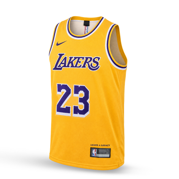 LA Lakers Basketbalový Dres, James. 26/27, Žlutý