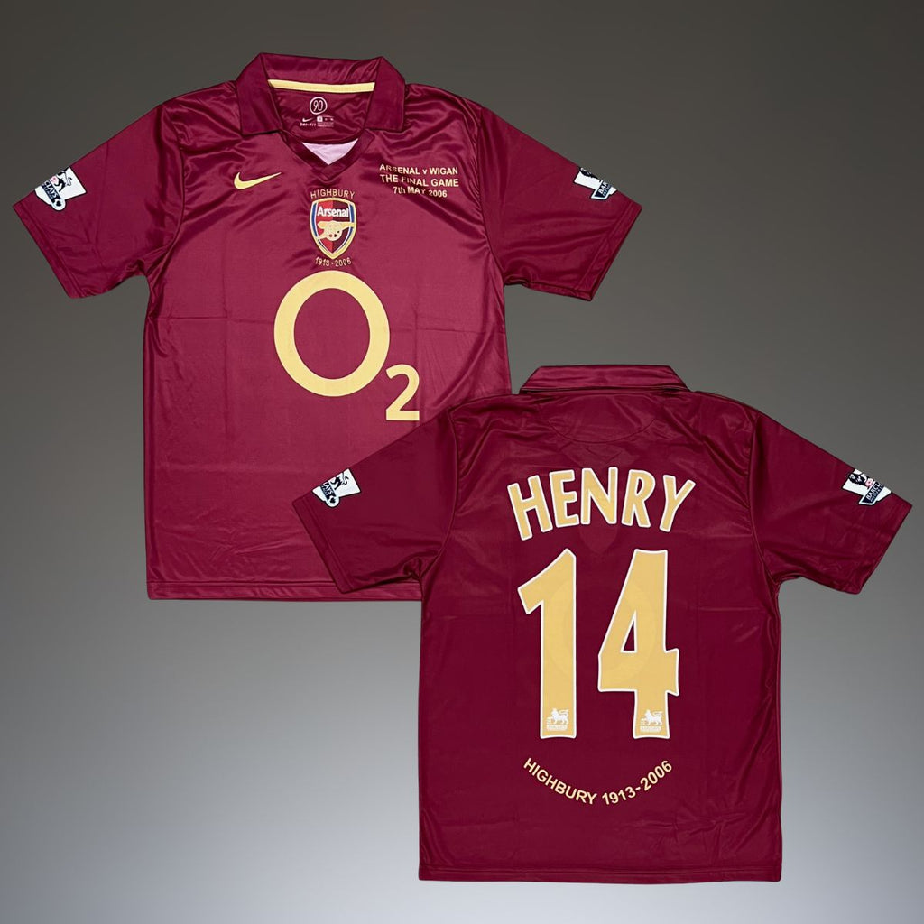 Pánský dres Arsenal, Henry. LM Finále 2006