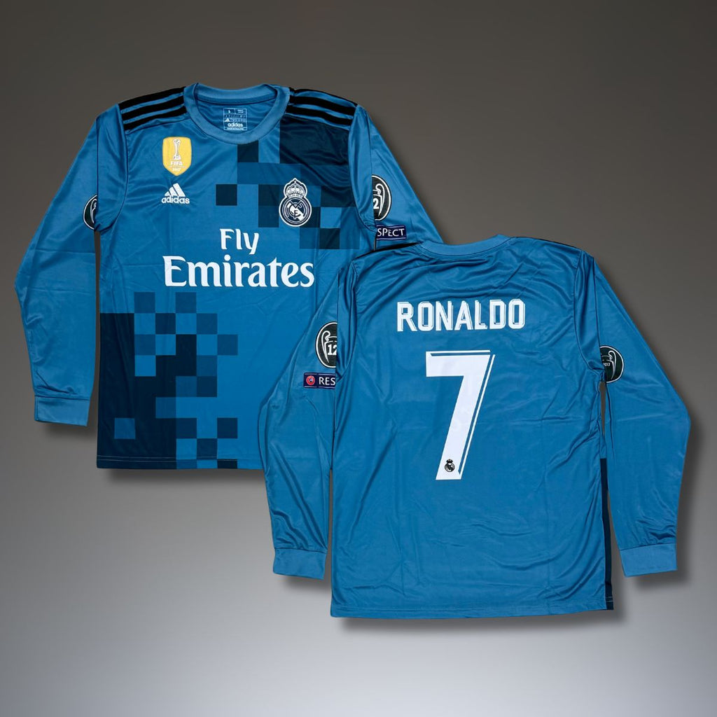 Pánský dres s dlouhým rukávem Real Madrid, Ronaldo, SKP 2017