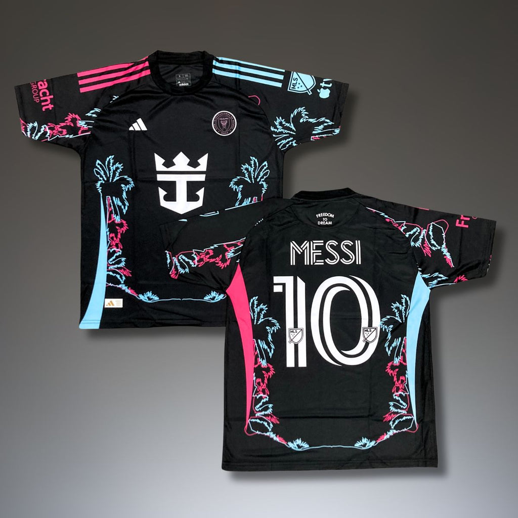 Pánský dres, černý, Inter Miami, Messi. Speciální edice 24/25