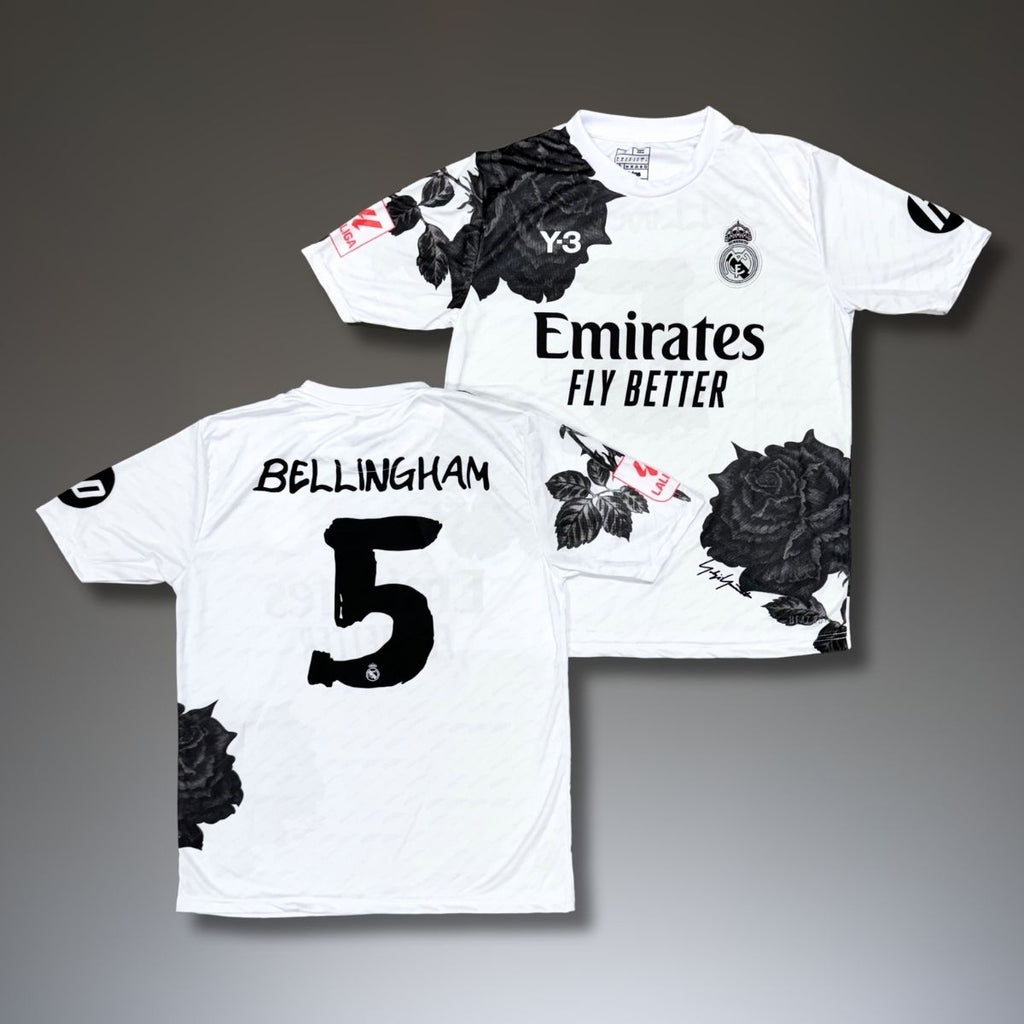 Pánský dres, bílý, Real Madrid, Bellingham. Y3 edice 24/25