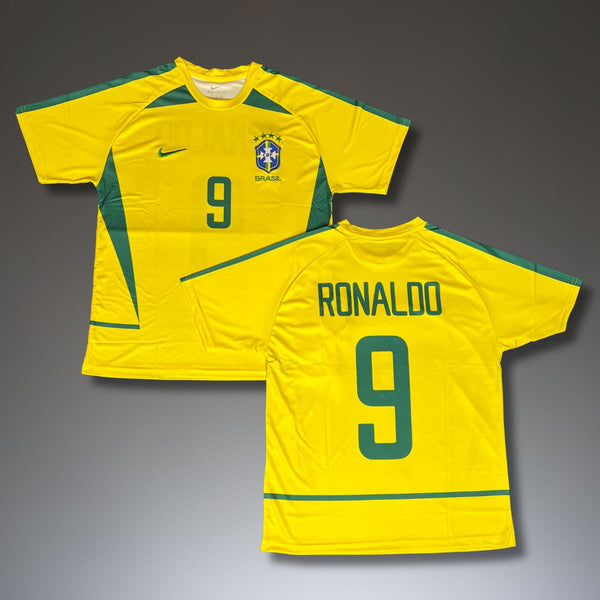 Pánský dres Brazílie Classic, Ronaldo. MS 2002