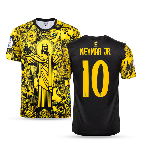 Pánský dres Brazílie, žlutý, Neymar Jr. Speciální edice
