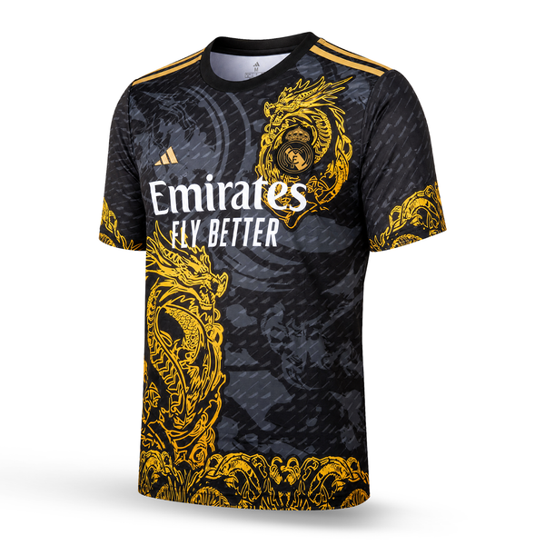 Pánský dres Real Madrid, Ronaldo. Černá dračí edice 2025