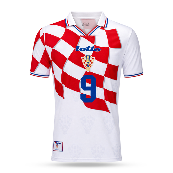 Pánský dres Chorvatsko, Suker. Mistrovství světa ve Francii 1998