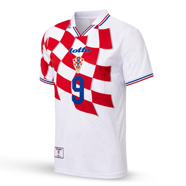 Pánský dres Chorvatsko, Suker. Mistrovství světa ve Francii 1998