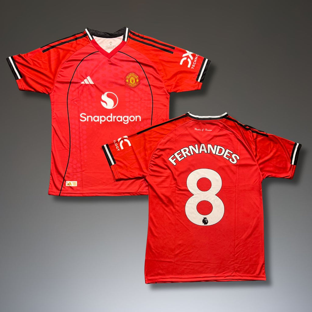 Pánské dres Manchester United, Fernandes. 25/26