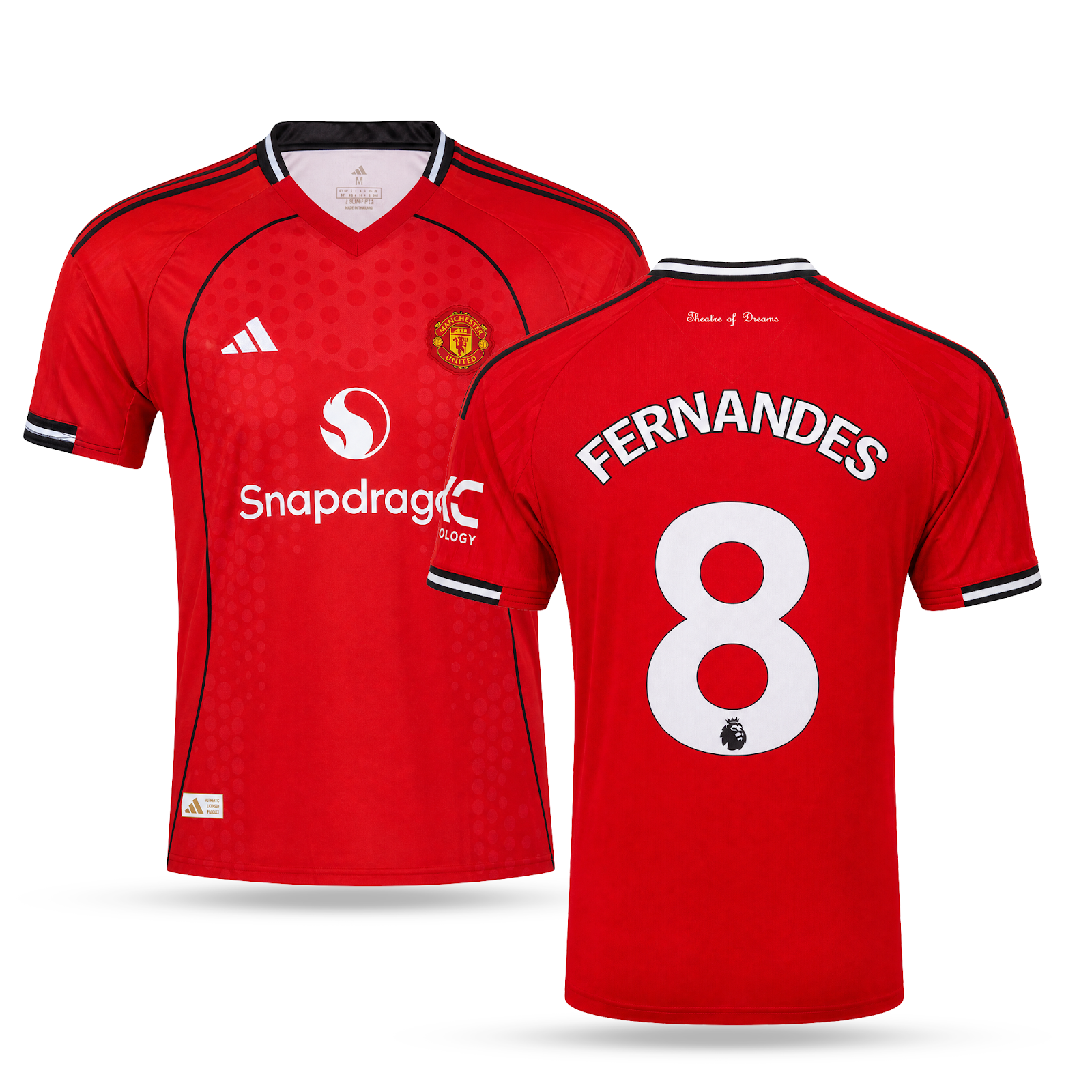 Pánské dres Manchester United, Fernandes. 25/26
